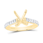 5/8CTW-DIA ANA M 3CT-COV SEMI-MOUNT NO HALO ENGAGEMENT RING